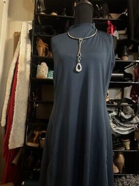 NWT Tee Time Women's Sleeveless Golf Tennis Dress w/Shorts- Size Large